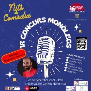 1er Concurs de Monòlegs "Nits de Comèdia" - Final